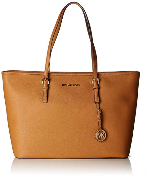 michael kors jet set travel top zip saffiano leather tote|michael kors jet set saffiano.